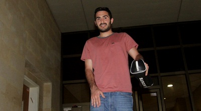 מאיר גבאי מגיע לחקירה בוייצמן יער  (יניב גונן)