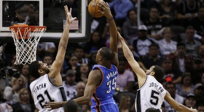 דוראנט מעל כולם. מי יכול עליו? (רויטרס)