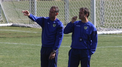 רוני לוי ודוד אמסלם באימון (גיא בן זיו) רוני לוי ודוד אמסלם באימון (גיא בן זיו)