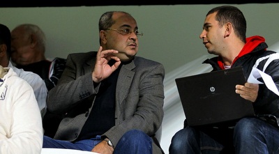 ח&qout;כ אחמד טיבי ביציע (יניב גונן)