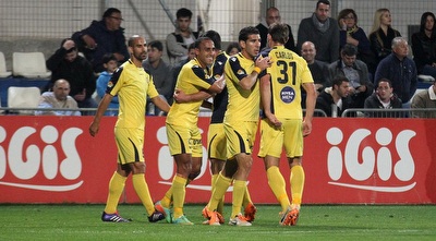 שחקני מכבי חוגגים עם ראדי (רדאד ג´בארה) שחקני מכבי חוגגים עם ראדי (רדאד ג´בארה)