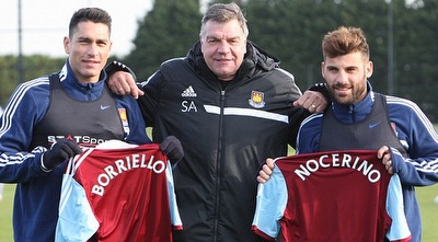 נוצ´רינו ובוריילו עם החולצה החדשה 