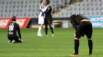 שחקני ק&qout;ש מאוכזבים בסיום (חגי ניזרי)