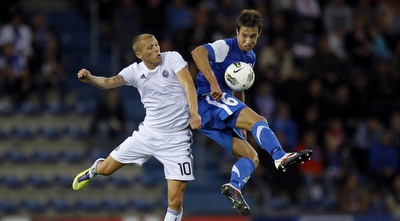 דייויד הובר במדי גנק (רויטרס)