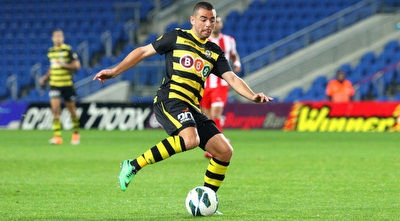 עידו אקסברד עם הכדור (שי לוי)