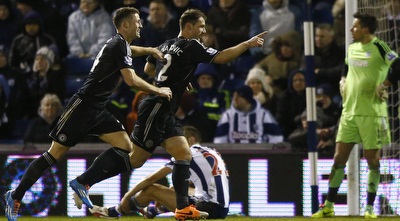 ברניסלב איבנוביץ´ חוגג את השער (רויטרס)