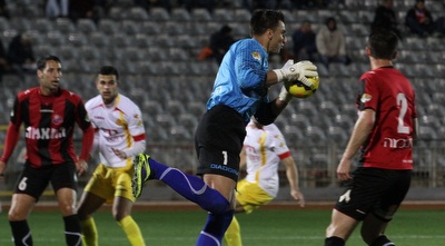 קאלה קולט את הכדור (עמית מצפה)