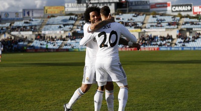 מרסלו חוגג עם חסה (רויטרס) מרסלו חוגג עם חסה (רויטרס)