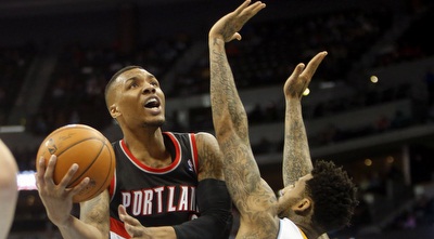 דמיאן לילארד. חגגעל הנאגטס (רויטרס)