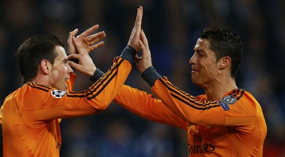 גארת´ בייל ורונאלדו. הצמד חמד החדש של ריאל (רויטרס)