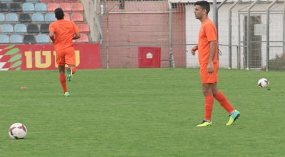 יעקב אסייג ודרור שמשון מעבירים את אימון בני יהודה (רז אמיר)