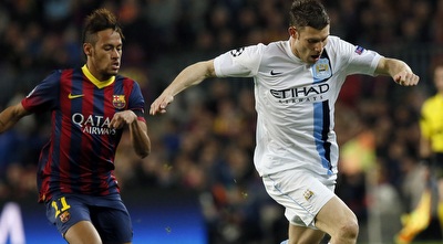 מילנר מנסה לברוח מניימאר (רויטרס)