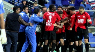 רעננה חוגגת את שער היתרון (יניב גונן)