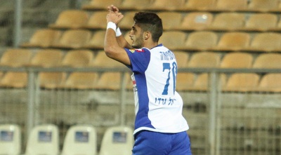 לידור כהן חוגג. מכבי פ&qout;ת רוצה לברוח לבני יהודה ורמה&qout;ש (עמית מצפה)