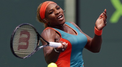 סרינה וויליאמס בפעולה (רויטרס) סרינה וויליאמס בפעולה (רויטרס)