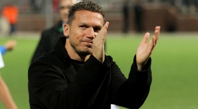 ברק בכר מרוצה. &qout;לא הבטחנו עוד את המקום באירופה&qout; (רדאד ג´בארה)