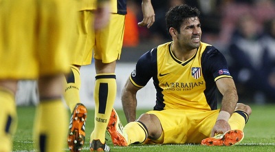 דייגו קוסטה. יחמיץ את מלאגה (רויטרס)