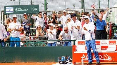 קהל האוהדים הנלהב (עפרה פרידמן, איגוד הטניס)