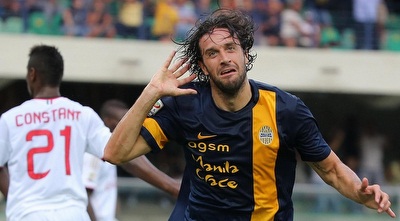 קאמבק &qout;משוגע&qout;. בגיל 37 לוקה פורח במדי ורונה 