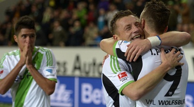 אוליץ´ ופריסיץ´ חוגגים. בשלהי הקריירה (רויטרס)