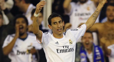 אנחל די מריה חוגג (רויטרס)