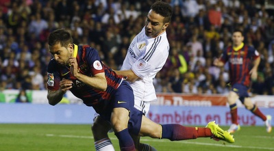 ג´ורדי אלבה ודניאל קרבאחל (רויטרס)