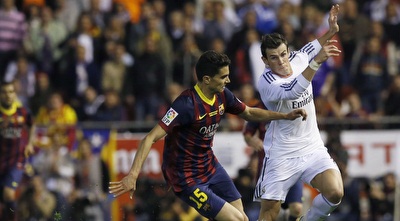 בארטרה רודף אחרי בייל. פציעה לא חמורה (רויטרס)