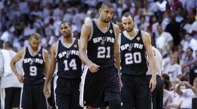 שחקני סן אנטוניו. הפייבורטים הגדולים במערב (רויטרס)