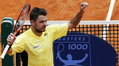 סטניסלאס ואורינקה חוגג. נראה טוב לקראת הרולאן גארוס (רויטרס)