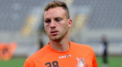 עומר ורד. פתח בהרכב על אף החבלה בעינו (רדאד ג´בארה) עומר ורד. פתח בהרכב על אף החבלה בעינו (רדאד ג´בארה)