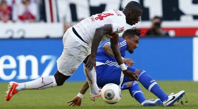 אנטוניו רודיגר נאבק בקווין פרינס בואטנג (רויטרס)