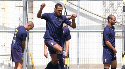 ראדי  באימון. לא מתרגש (רדאד ג´בארה)