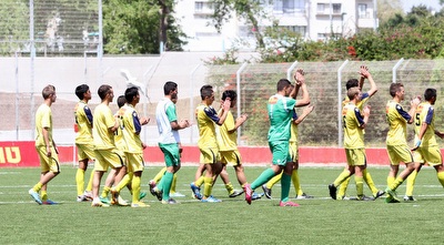 שחקני מכבי מודים לקהל (חגי ניזרי)