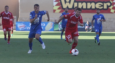 אושרי רואש עם הכדור (עמית מצפה)