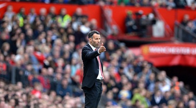 ריאן גיגס על הקווים  (רויטרס)