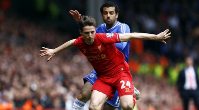 ג&acute;ו אלן מקדים את מוחמד סלאח (רויטרס)