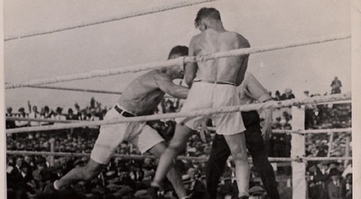 בילי מיסק נלחם בג´ק דמפסי על תואר אלוף העולם במשקל כבד