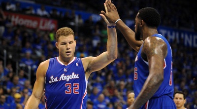 בלייק גריפין ודאנדרה ג´ורדן חוגגים (רויטרס)