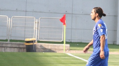 ליאור אסולין מאוכזב אחרי ההשפלה בפלייאוף מול נתניה (משה חרמון)