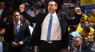 דייויד בלאט חוגג. יהיה מאמן השנה? (GettyImages)