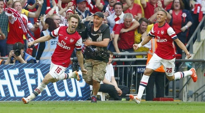 ראמזי חוגג (רויטרס)