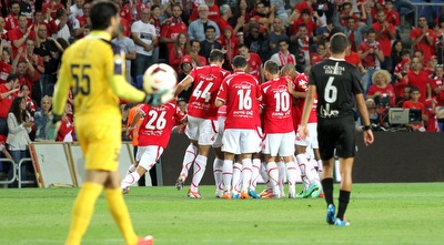 הפועל תל אביב חוגגת (שי לוי)