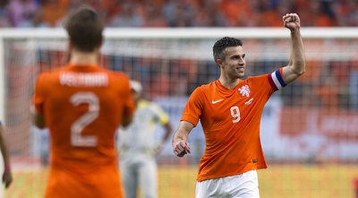 ואן פרסי. אחד מהשחקנים הותיקים בנחרת (רויטרס)