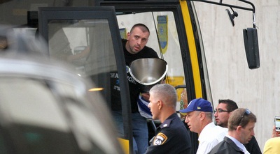 מכבי ת&qout;א מגיעה לכיכר (רדאד ג´בארה)