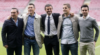 אנריקה והצוות שלו (רויטרס) אנריקה והצוות שלו (רויטרס)