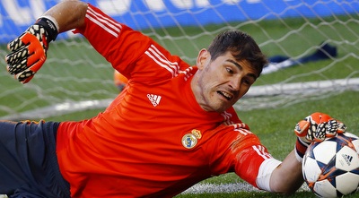 איקר קסיאס. המטרה היא כמובן לזכות (רויטרס)