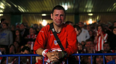 אוהד אתלטיקו ממר בבכי  (רויטרס)