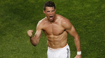 רונאלדו חוגג את הרביעי (רויטרס)