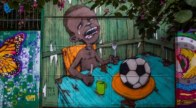 גרפיטי. אמני הרחוב הצטרפו למחאה 