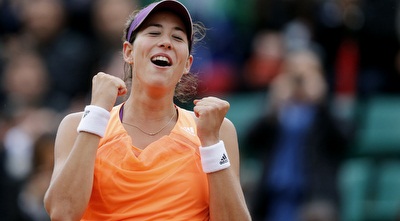 גרבין מוגורוזה מאושרת. ניצחון מרשים על וויליאמס (רויטרס) גרבין מוגורוזה מאושרת. ניצחון מרשים על וויליאמס (רויטרס)